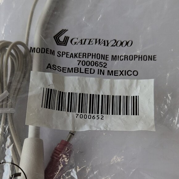Vintage Gateway Modem Speakerphone Microphone 7000652 w/ Original Packaging - Picture 3 of 12